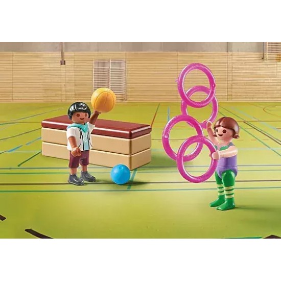 Playmobil Special Plus Προπόνηση στο γυμναστήριο(71757)