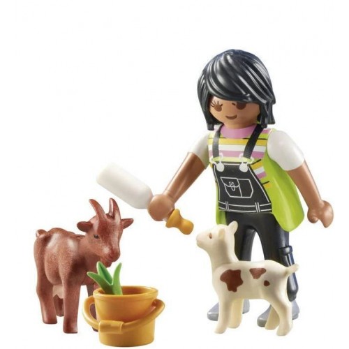 Playmobil Special Plus Γυναίκα με κατσικάκια(71759)