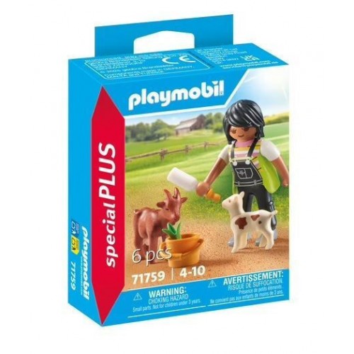 Playmobil Special Plus Γυναίκα με κατσικάκια(71759)