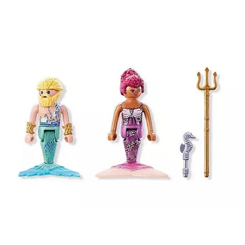 Playmobil duo_pack Γοργόνα και Τρίτωνας (71799)