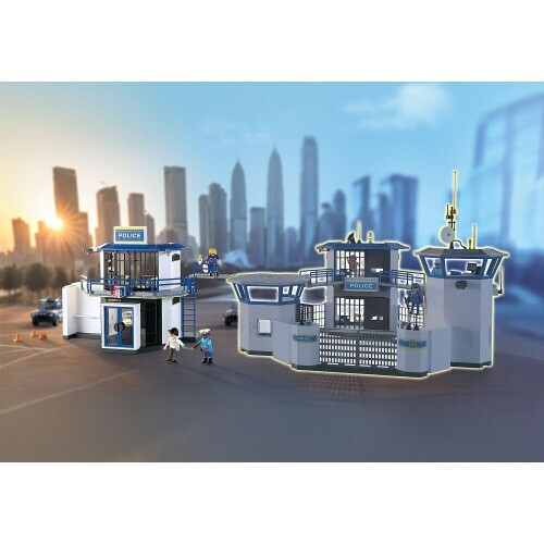 Playmobil City Action Αστυνομικό Τμήμα Με Δωμάτιο Ερευνών(71874)
