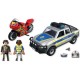 Playmobil City Action Αστυνομικό Όχημα Pickup Και Μοτοσυκλέτα (71875)