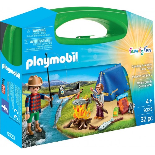 Playmobil Family Fun Maxi Βαλιτσάκι Κατασκήνωση στην εξοχή (9323)