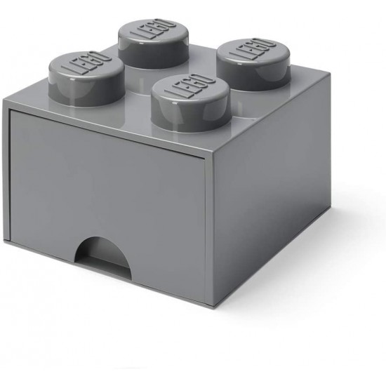 Lego Room Copenhagen Storage Brick 4 Dark Grey (40051754)