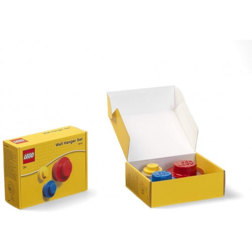 Lego Room Copenhagen Wall Hanger Set - Yellow, Blue, Red (40161732)