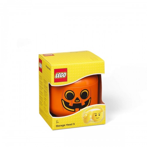Lego Room Copenhagen Storage Head "Pumpkin" Small Orange (40311729)