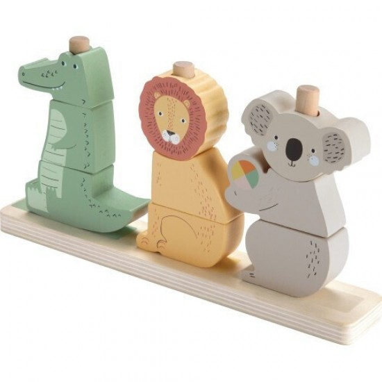 Mattel Fisher-Price Ξύλινα Ζωάκια Παιχνίδι Κινητικών Δεξιοτήτων (HXV04) Mattel Fisher-Price Ξύλινα Ζωάκια Παιχνίδι Κινητικών Δεξιοτήτων (HXV04)