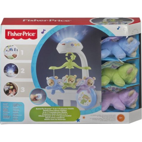 Fisher Price Περιστρεφόμενο-Αρκουδάκια (CDN41)