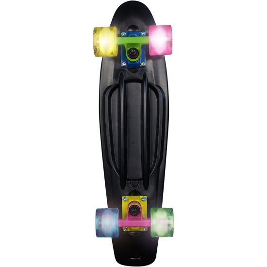 No Rules authentic sports & toys Gmbh Skateboard Fun Neon (293)