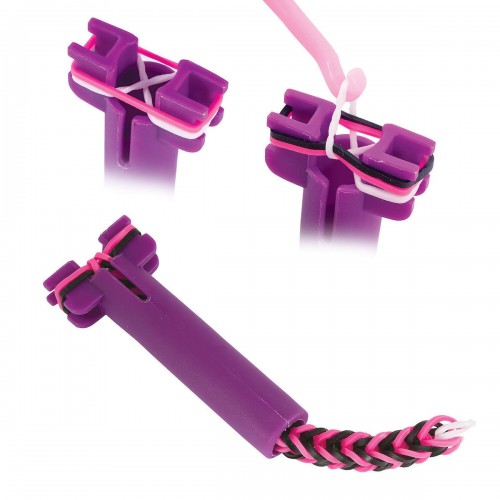 AS Plexi Flexi Σακουλάκι Με 800 Λαστιχάκια και 8 Αξεσουάρ (1080-25566)