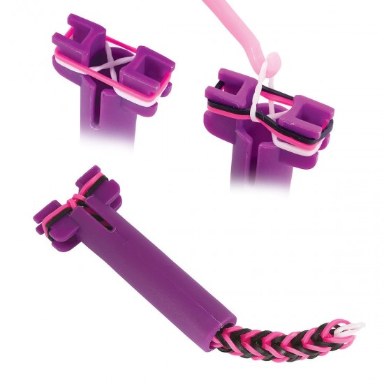 AS Plexi Flexi Σακουλάκι Με 800 Λαστιχάκια και 8 Αξεσουάρ (1080-25566)