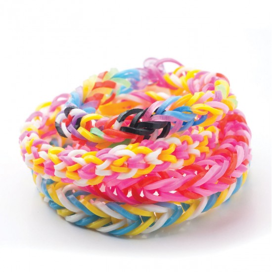 AS Plexi Flexi Σακουλάκι Με 800 Λαστιχάκια και 8 Αξεσουάρ (1080-25566)