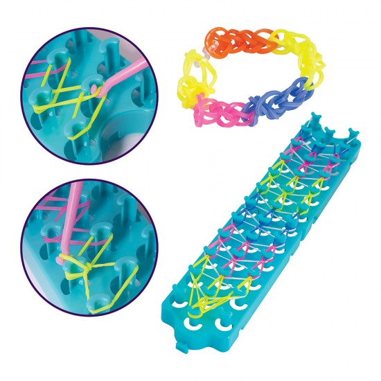 AS Plexi Flexi Love Μεγάλη Θήκη Με 4500 Λαστιχάκια & 100 Αξεσουάρ(1080-25575)