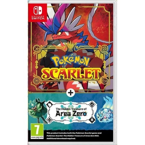 Pokemon Scarlet & The Hidden Treasure of Area Zero DLC - Nintendo Switch
