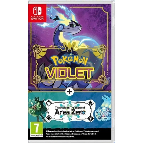 Pokemon Violet & The Hidden Treasure of Area Zero DLC - Nintendo Switch