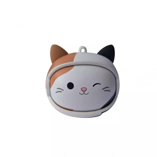 Lazerbuilt Squishmallows Cam the Cat True Wireless Bluetooth Earphones – Ασύρματα Παιδικά Ακουστικά με Μικρόφωνο(5060777101527)