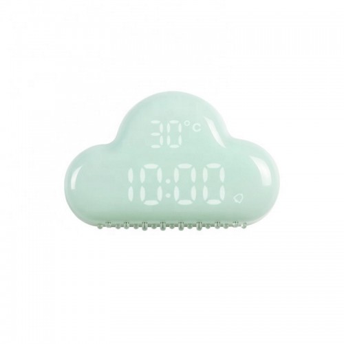 Allocacoc® AlarmClock Cloud |MUID| Ρολόι/ξυπνητήρι/θερμόμετρο συννεφάκι (Πράσινο) (DH0171GN/ACLOUD)