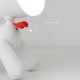 Allocacoc® PuppyLamp |Janpim| Επιτραπέζιο φωτάκι αστείο κουτάβι με διακόπτη στη ουρά του (λευκό) (DH0272WT/PUPYLP)