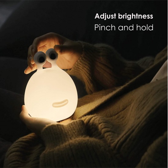 Allocacoc® Slug Night Lamp |MUID| Φωτάκι παιχνίδι γυμνοσάλιαγκας από μαλακή σιλικόνη με χρονοδιακόπτη (DH0299/SLUGLP)