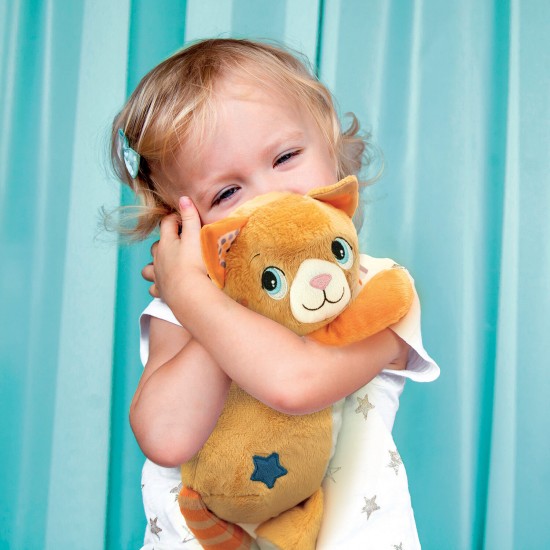 As Baby Clementoni Βρεφικό Παιχνίδι Γατούλα - Χαλαρώνω & Ηρεμώ Για 0 Μηνών και άνω (1000-17771)