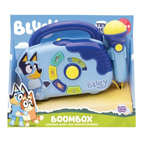 As Bluey Βρεφικό Προσχολικό Παιχνίδι Ραδιόφωνο Boombox Για 18+ Μηνών (1000-49421)
