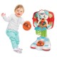 As Baby Clementoni Βρεφικό Εκπαιδευτικό Παιχνίδι Μπασκετάκιας Με Μπάλα Για 18+ Μηνών (1000-63531)