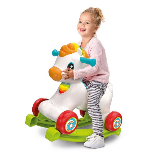 As Baby Clementoni Βρεφική Εκπαιδευτική Στράτα Λάκης Αλογάκης Για 12-36 Μηνών (1000-63712)