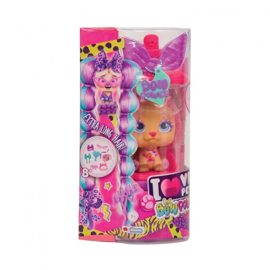 As VIP Pets Σειρά 3 Bow Power Συλλεκτική Κούκλα με Απίστευτα Μακριά Μαλλιά (1013-71496)