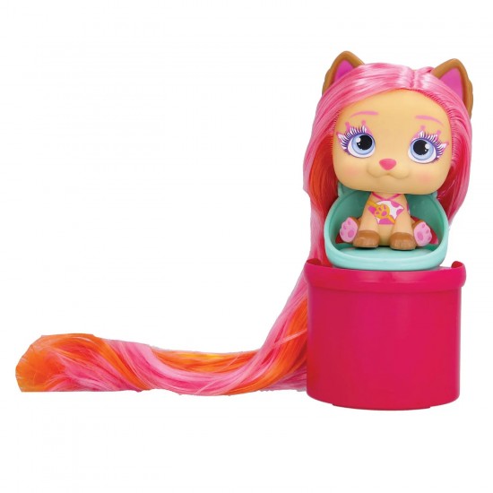 As VIP Pets Σειρά 3 Bow Power Συλλεκτική Κούκλα με Απίστευτα Μακριά Μαλλιά (1013-71496)