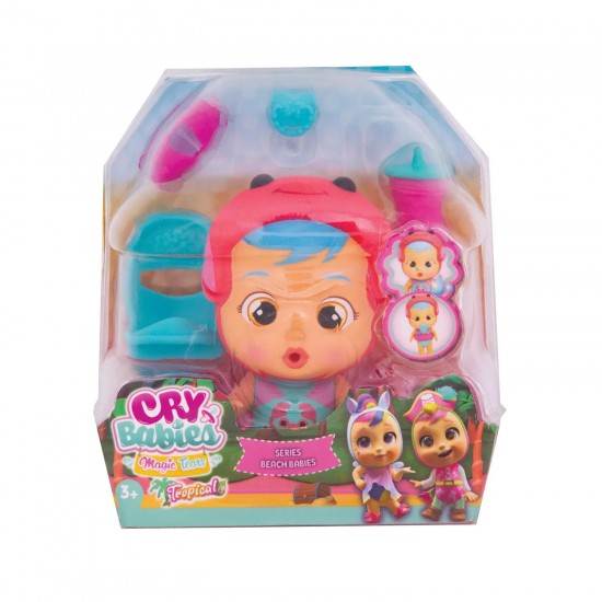 As Cry Babies Magic Tears Κλαψουλίνια Σειρά Tropical - Beach Babies (1013-91609)