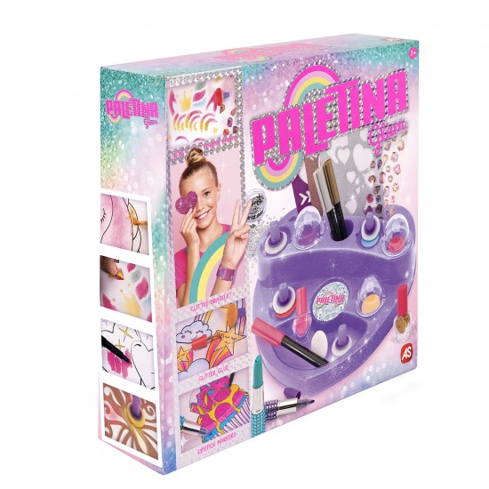 Παλετίνα Glam Σετ Ζωγραφικής Σε Σχήμα Καρδιά Για 3 Χρονών και άνω (1023-56359) Παλετίνα Glam Σετ Ζωγραφικής Σε Σχήμα Καρδιά Για 3 Χρονών και άνω (1023-56359)