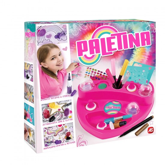 As Παλετίνα Σετ Ζωγραφικής Σε Σχήμα Καρδιά Για 3+ Χρονών (1023-56361)