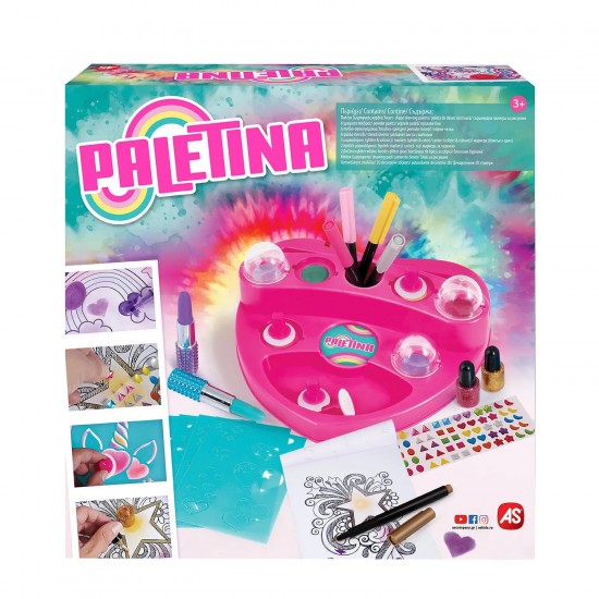 As Παλετίνα Σετ Ζωγραφικής Σε Σχήμα Καρδιά Για 3+ Χρονών (1023-56361)