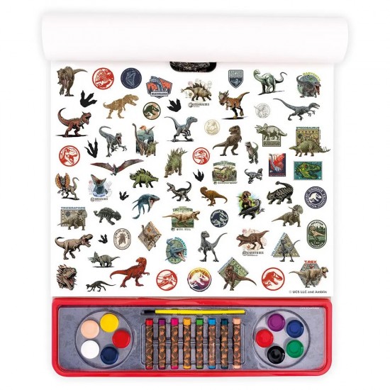 As Giga Block Σετ Ζωγραφικής Jurassic World 4 Σε 1 Για 3+ Χρονών (1023-62745)