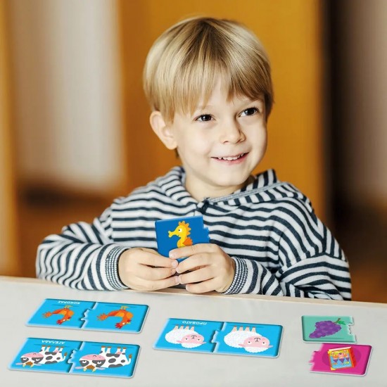 As Εξυπνούλης Baby Montessori Εκπαιδευτικό Παιχνίδι Οι Πρώτες Μου Λέξεις Για 12-36 Μηνών (1024-63234)