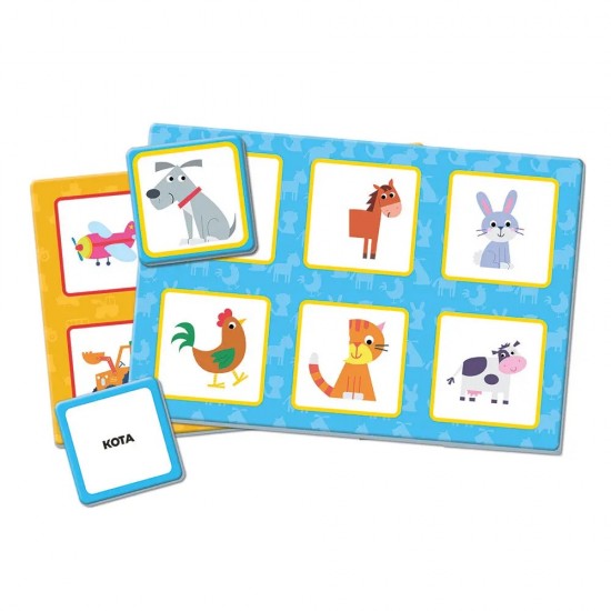 As Εξυπνούλης Baby Montessori Εκπαιδευτικό Παιχνίδι Παίζω Με Τις Εικόνες Για 12-36 Μηνών (1024-63236)