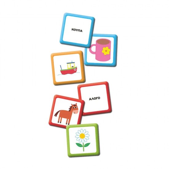 As Εξυπνούλης Baby Montessori Εκπαιδευτικό Παιχνίδι Παίζω Με Τις Εικόνες Για 12-36 Μηνών (1024-63236)