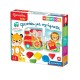 As Εξυπνούλης Baby Montessori Εκπαιδευτικό Παιχνίδι Τρενάκι Με Σχήματα Για 12-36 Μηνών (1024-63237)