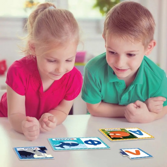 AS Εξυπνούλης Εκπαιδευτικό Παιχνίδι Α έως Ω Για 3-5 Χρονών (1024-63252)