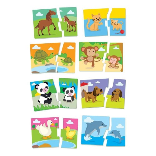 As Εξυπνούλης Εκπαιδευτικό Παιχνίδι Μαμάδες Και Μικρά Για 2-4 Χρονών (1024-63257)