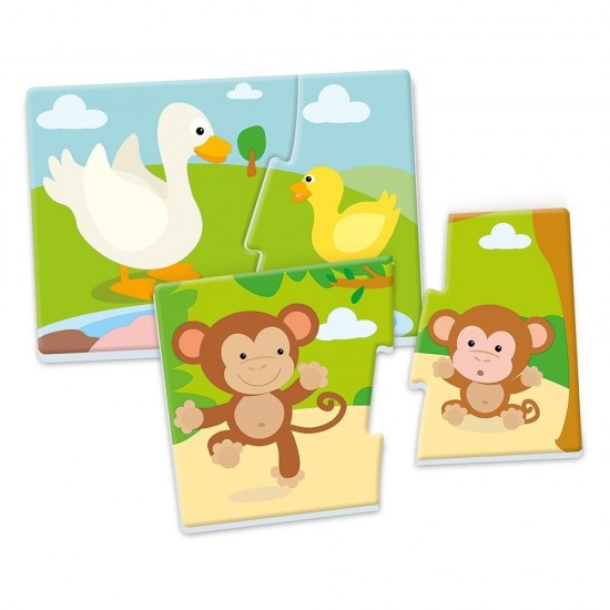 As Εξυπνούλης Εκπαιδευτικό Παιχνίδι Μαμάδες Και Μικρά Για 2-4 Χρονών (1024-63257)