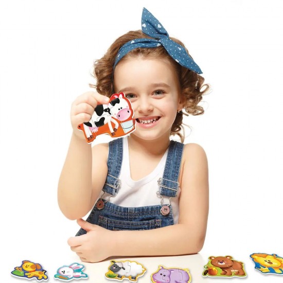 As Εξυπνούλης Εκπαιδευτικό Παιχνίδι Οι Φίλοι Μας Τα Ζώα Για 2-4 Χρονών (1024-63262)