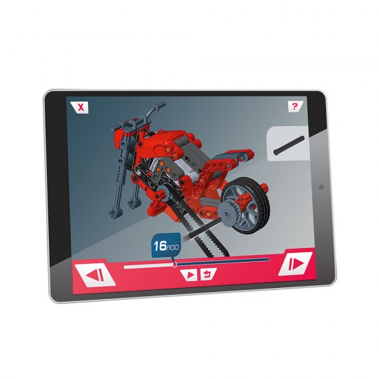 As Μαθαίνω Και Δημιουργώ Build Εκπαιδευτικό Παιχνίδι Εργαστήριο Μηχανικής Roadster & Dragster Για 8 χρονών και άνω (1026-63246)