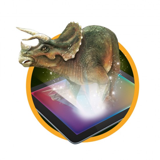 As Μαθαίνω Και Δημιουργώ Lab Εκπαιδευτικό Παιχνίδι Δεινόσαυροι Τρικεράτωψ Για 6 Χρονών και άνω (1026-63414)