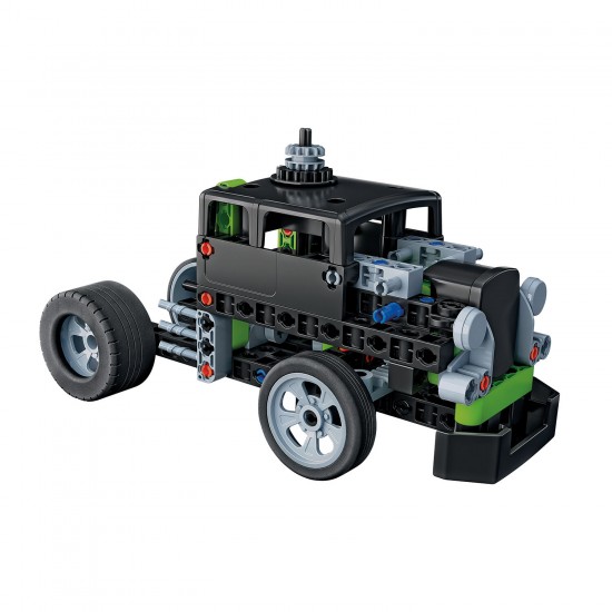 As Μαθαίνω Και Δημιουργώ Build Εκπαιδευτικό Eργαστήριο Μηχανικής Αγωνιστικό Αυτοκίνητο Και Φορτηγό (1026-63658)