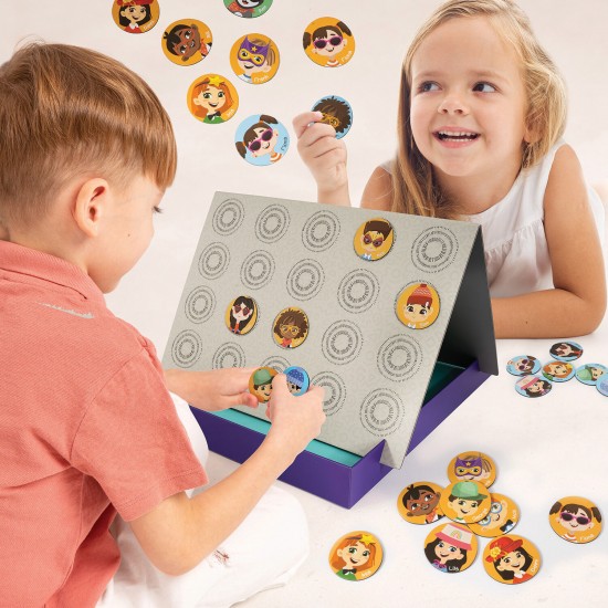 AS Magnet Box Ποιος Κρύβεται? 84 Εκπαιδευτικοί Χάρτινοι Μαγνήτες Για 5 Χρονών και άνω (1029-64060)