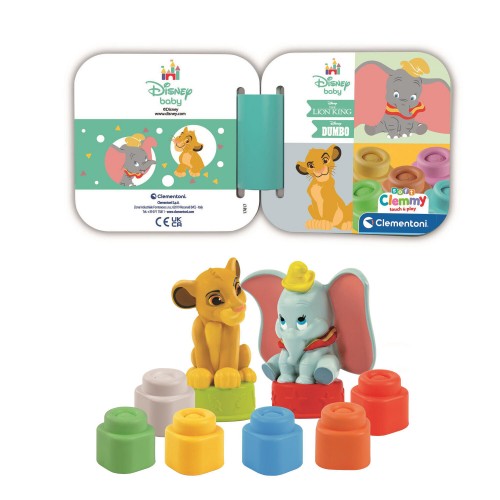 As Soft Clemmy Σετ Παιχνιδιού Simba & Dumbo Για 6-36 Μηνών (1033-17817)