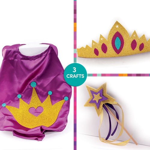 AS Craft Πριγκίπισσα Παιχνίδι Με 3 Χειροτεχνίες DIY Για 3+ Χρονών (1038-31002)