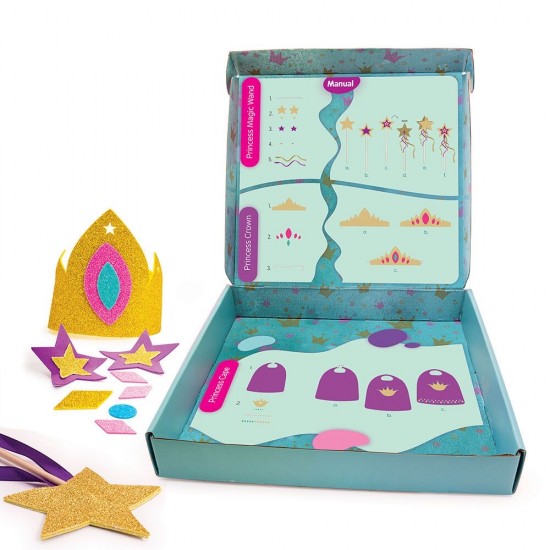 AS Craft Πριγκίπισσα Παιχνίδι Με 3 Χειροτεχνίες DIY Για 3+ Χρονών (1038-31002)