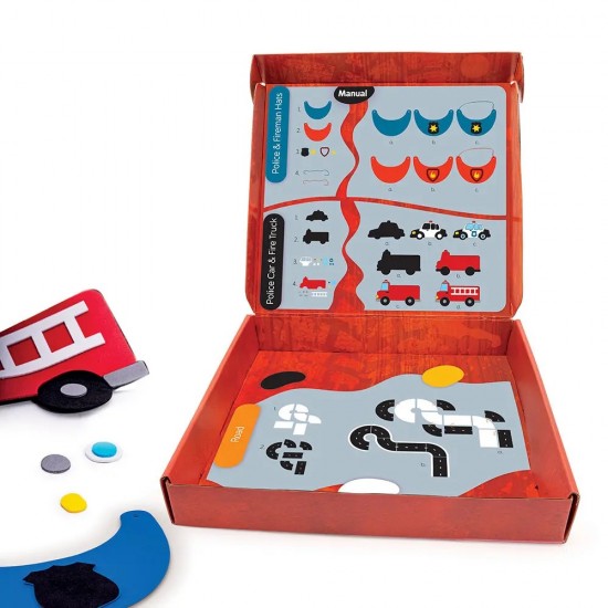 AS Craft Οχήματα Άμεσης Δράσης Παιχνίδι Με 5 Χειροτεχνίες DIY Για 3+ Χρονών (1038-31005)